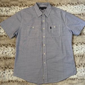 Men’s U.S. Polo Assn. short sleeve collar shirt - Large